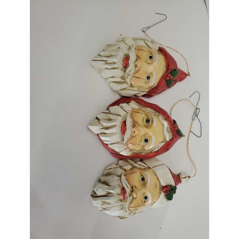 VTG - House of Lloyd Christmas Around the World - Faces of Santa Ornaments